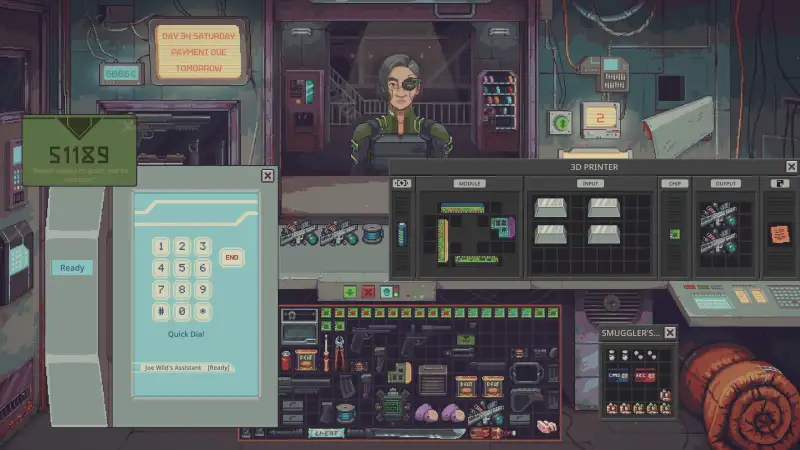 Probably Stolen - Cyberpunk Shopkeeper Sim Free screenshot