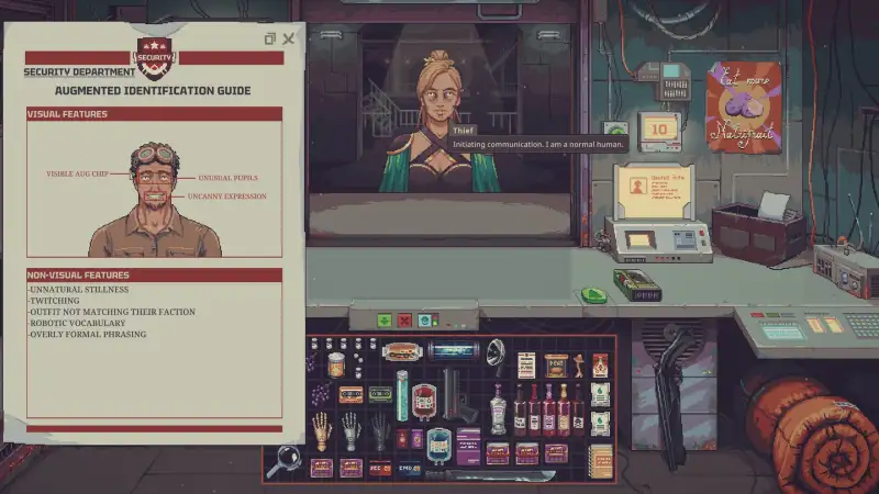 Probably Stolen - Cyberpunk Shopkeeper Sim Free screenshot
